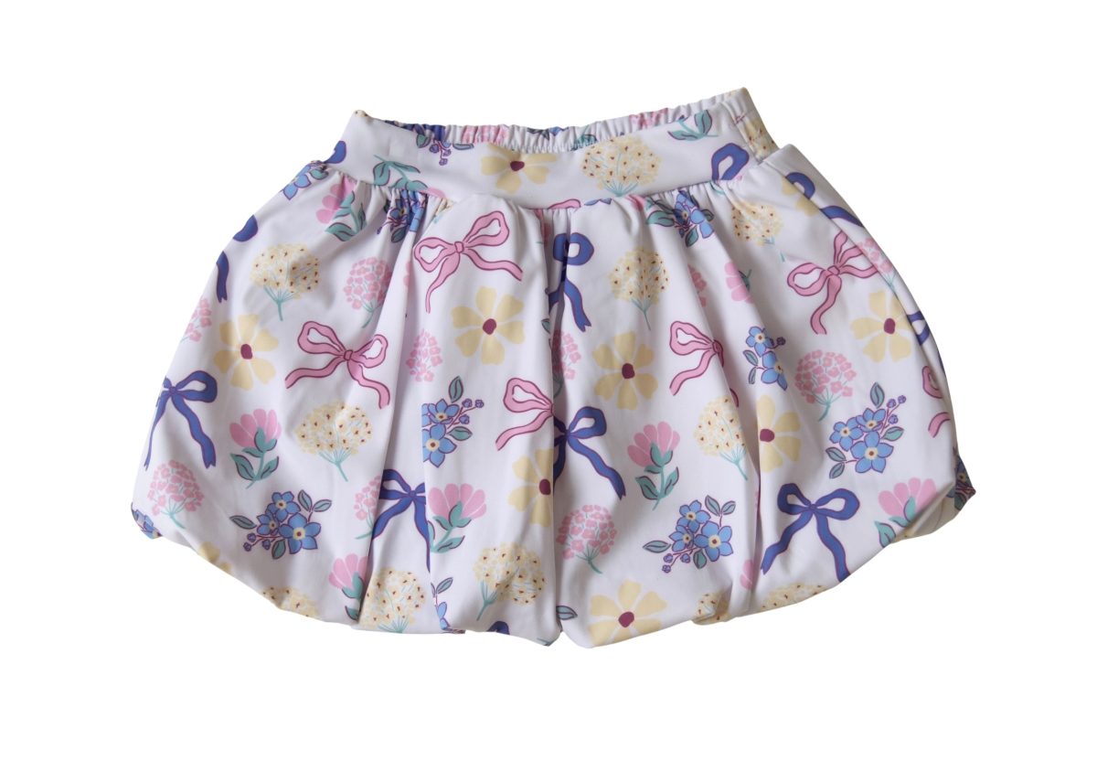 Petals & Bows Bubble Skort Set