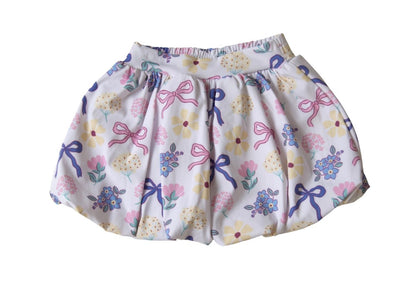 Petals & Bows Bubble Skort Set