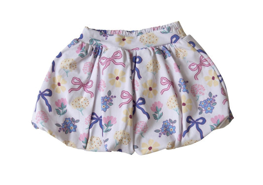 Petals & Bows Bubble Skort Set