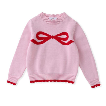 Red Bow Sweater