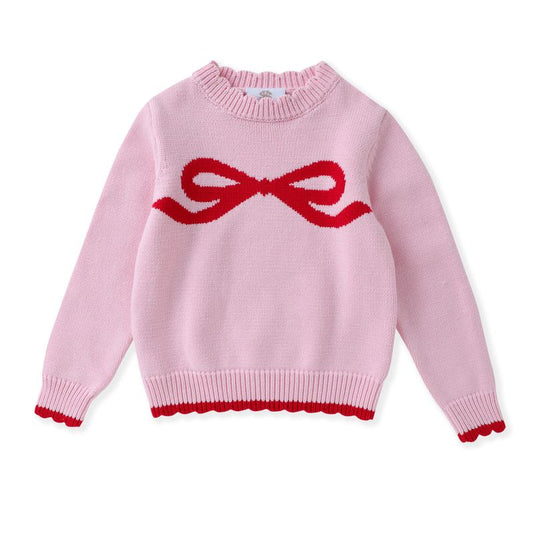 Red Bow Sweater