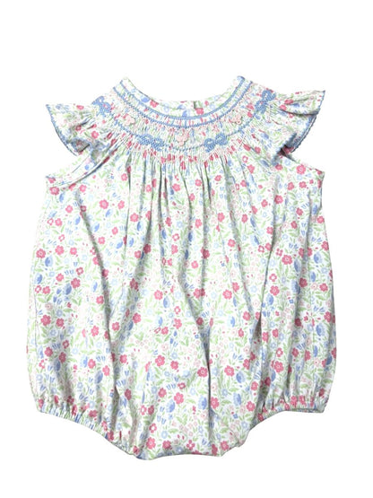In Full Bloom Smocked Geo Bubble