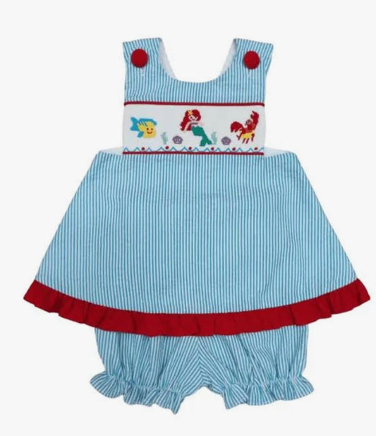 Mermaid Pinafore Set