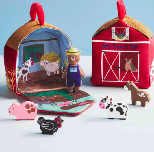 Farm Plush Play Set