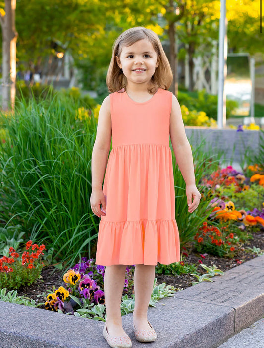 Addison Coral Dress