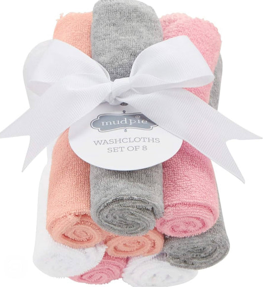 Washcloths Set of 8