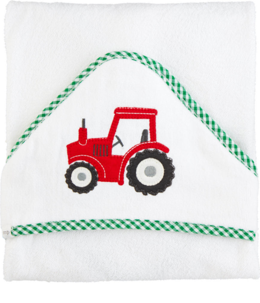 Tractor Hooded Towel