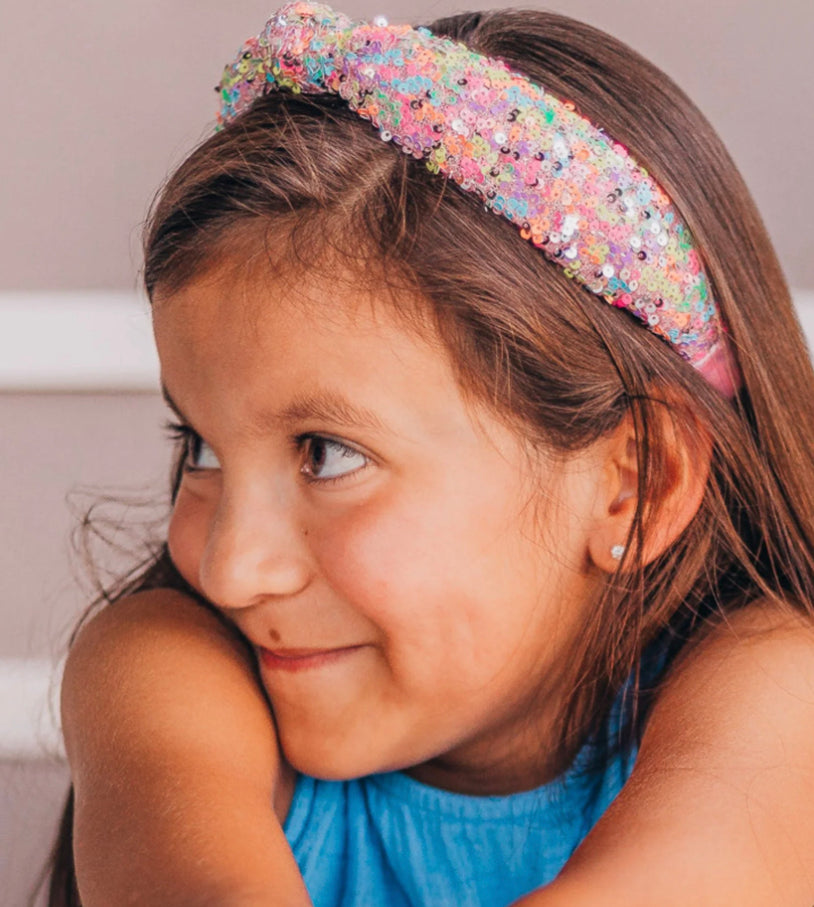 Sparkly Knot Headbands