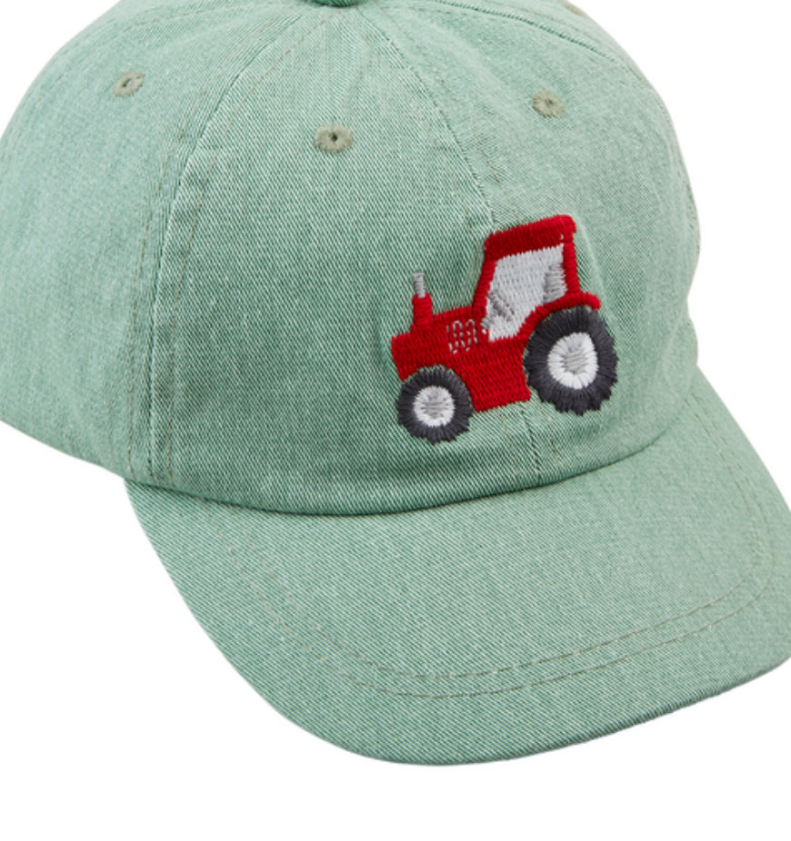 Tractor Embroidered Hat