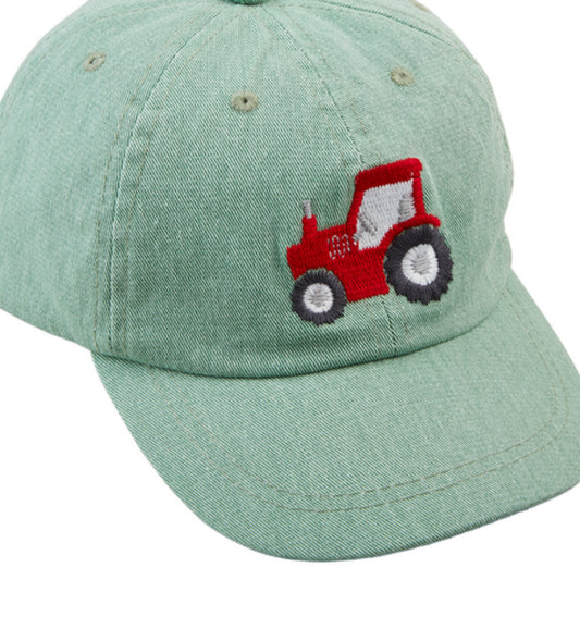 Tractor Embroidered Hat