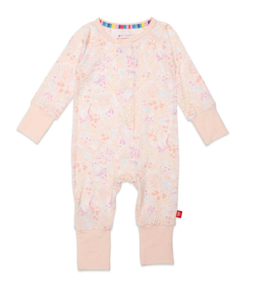 Coral Floral Converter Coverall