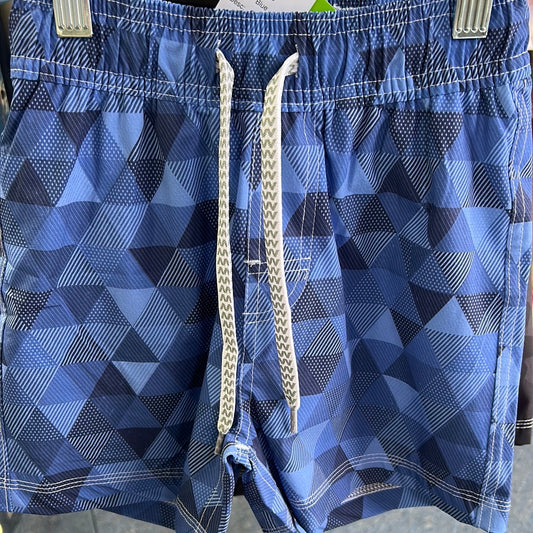 Blue Geometric Trunks