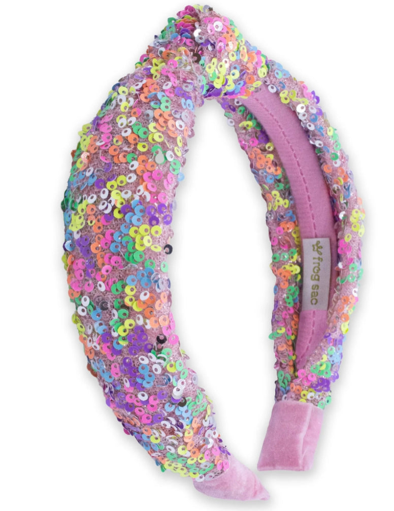 Sparkly Knot Headbands