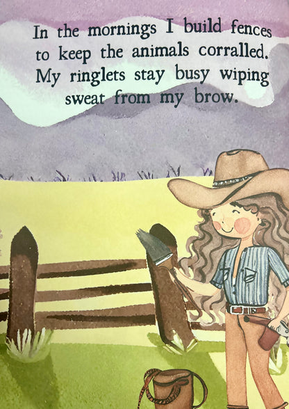 The Cowgirl & Her Curls Book