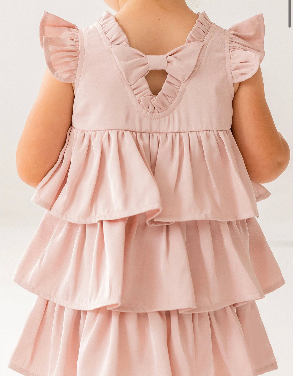 Pretty In Pink Tiered Dress