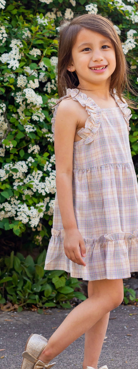 Spring Plaid Dress