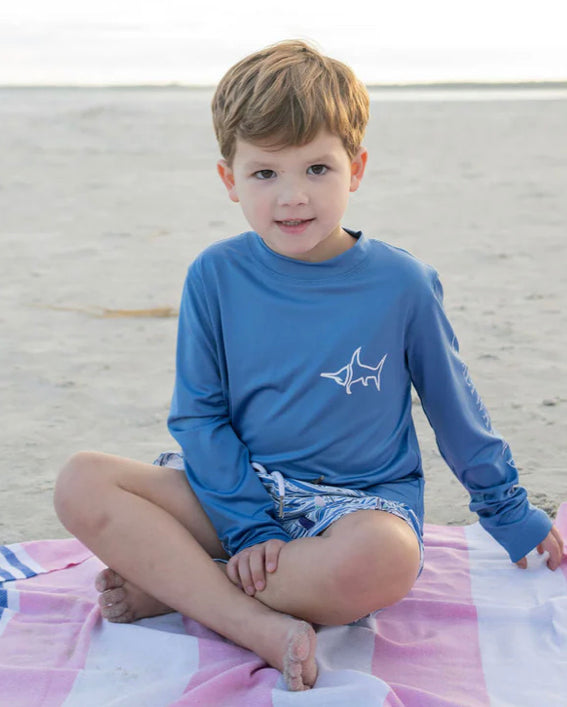 Tybee Blue Rashguard