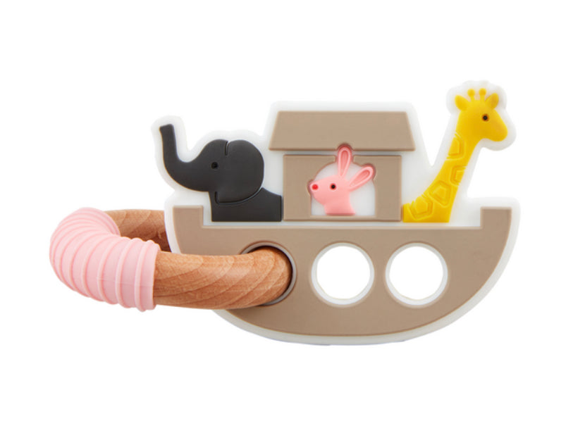 Pink Noah’s Ark Teether