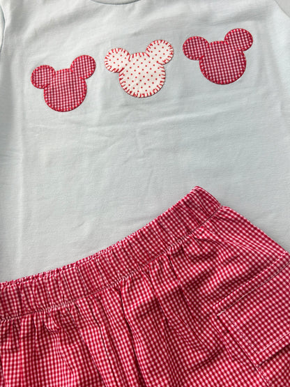 Mickey Ears Short Set