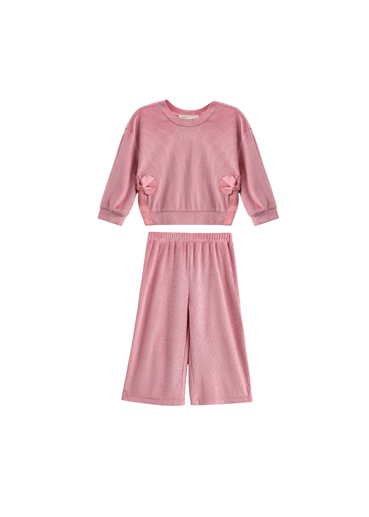 Pink Bow Lounge Set