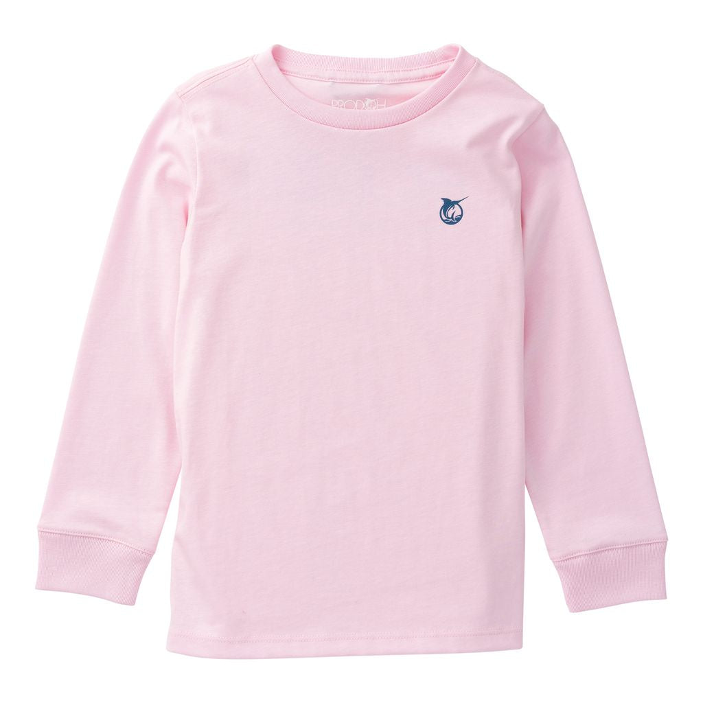 PRODOH Girls Pink Logo Long Sleeve Tee
