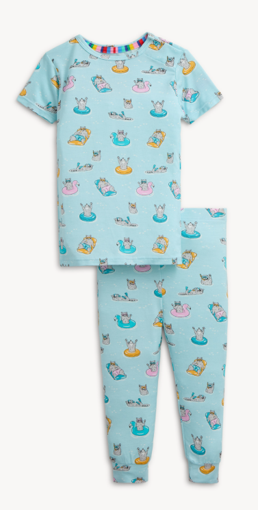 Raccoon Lagoon 2pc Pajama Set
