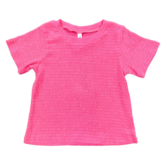 Rhinestone Studded Fuchsia Set