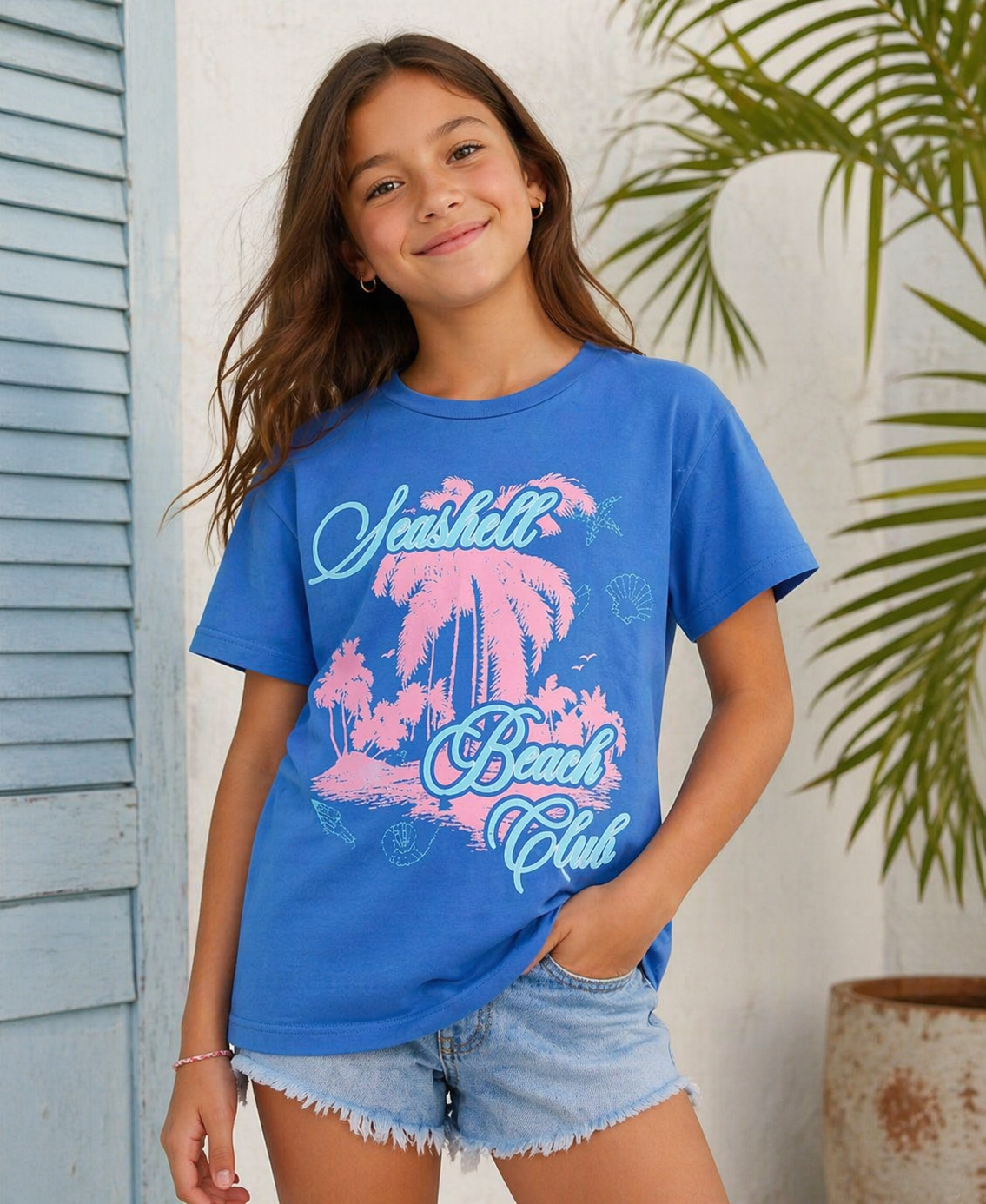 Seashell Beach Club Tee