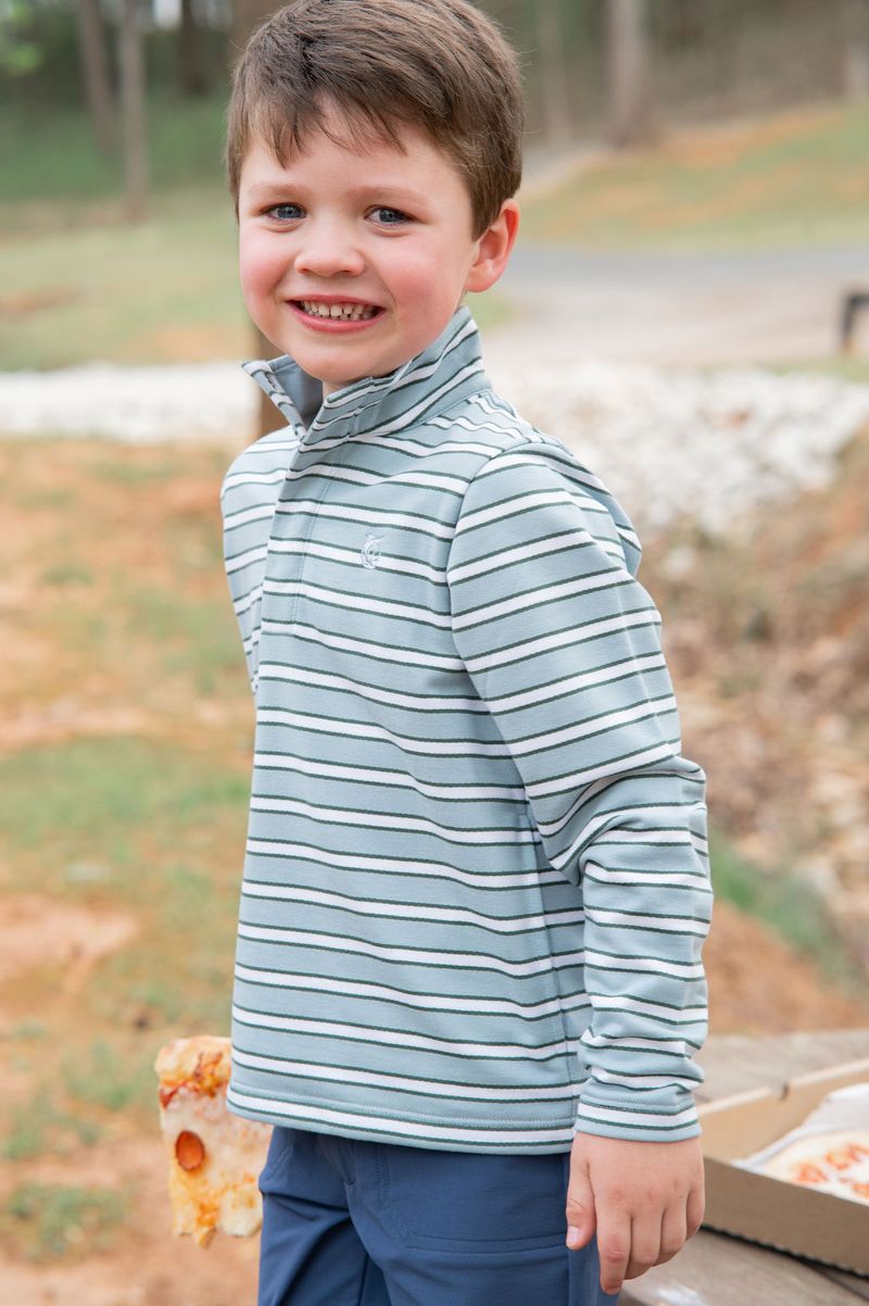 PRODOH Striped Snap Pullover