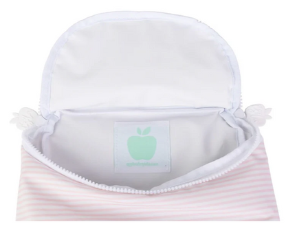Pink Stripe Bottle Bag