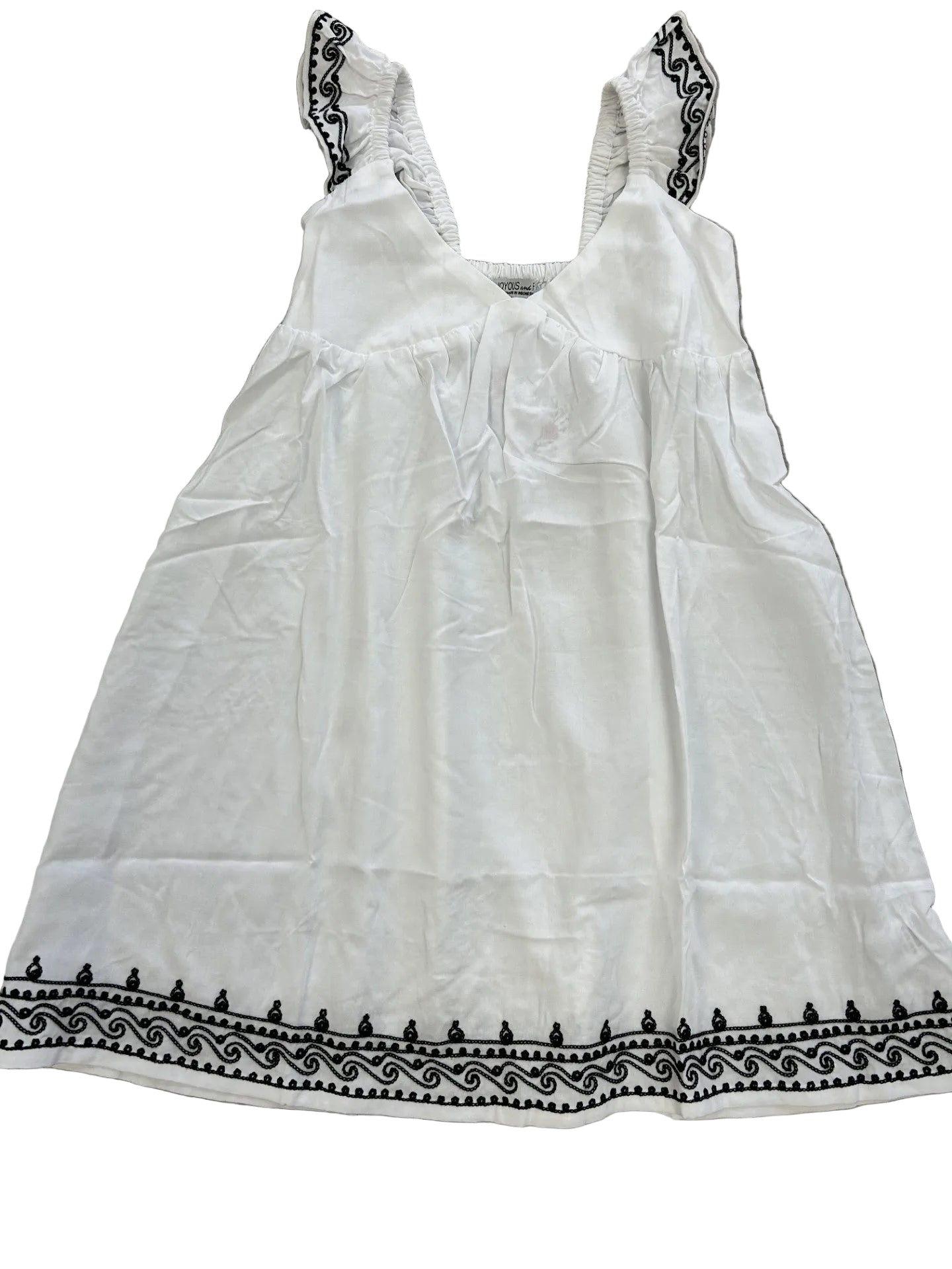 Ivory Garden Embroidered Dress