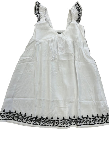 Ivory Garden Embroidered Dress