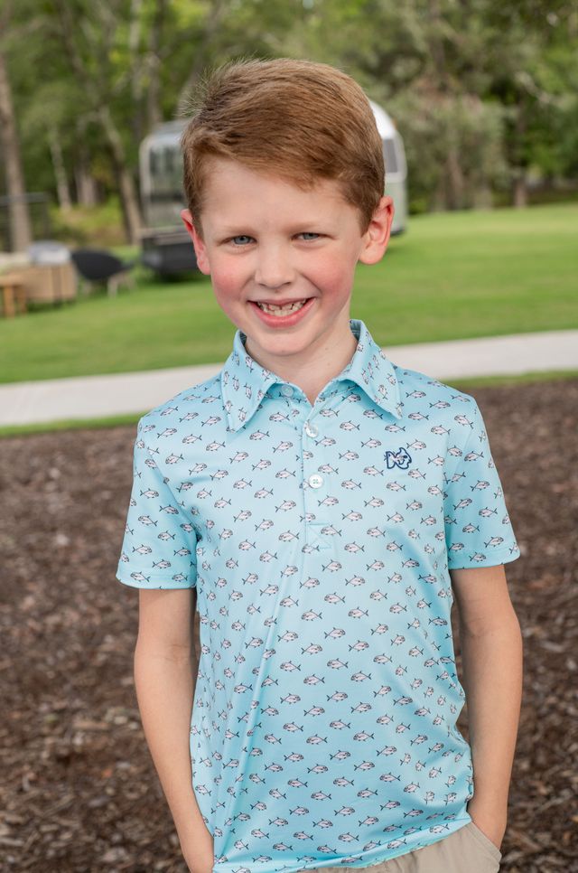 Fish Performance Polo